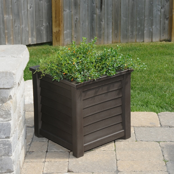 Lakeland 20x20 Planter - Espresso